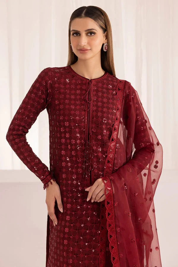 Baroque Maroon Formal Collection - Replica