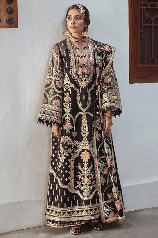 Zarlish By Mohsin Naveed Ranjha Black Formal Wear - Replica