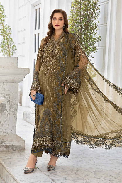 Maria.B Mehndi Formal Wear Collection - Replica