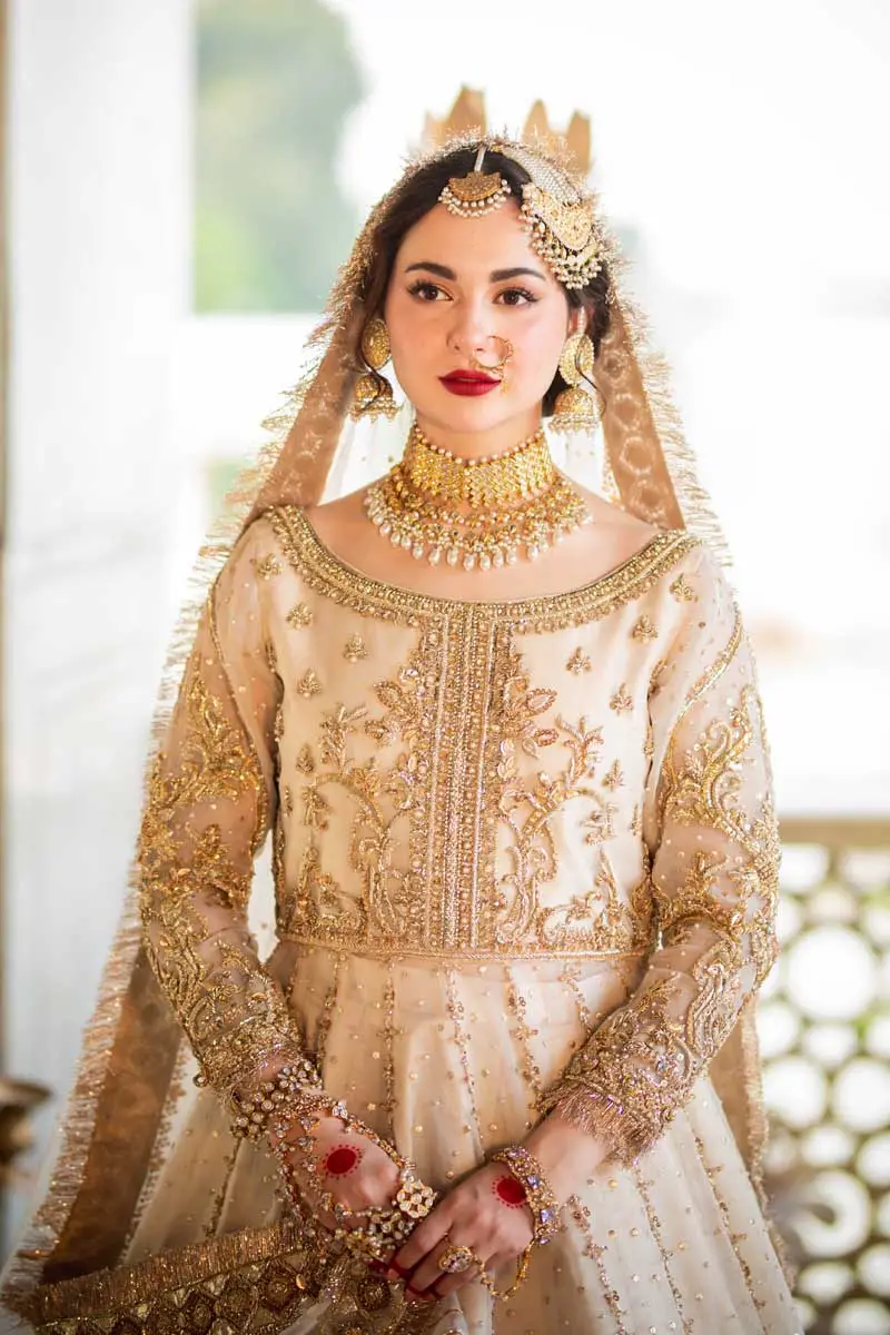 Maha Wajahat 16 Kali Maxi Bridal Wear Collection - Replica