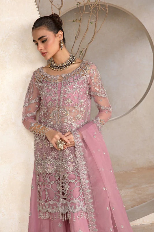 Rang Rasiya Pink Formal Organza  Collection- Replica