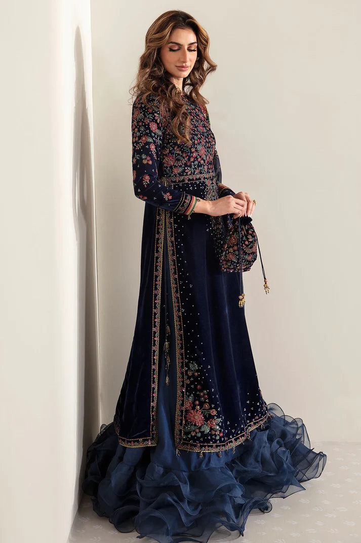 Jazmin Blue Formal Collection Velvet - Replica