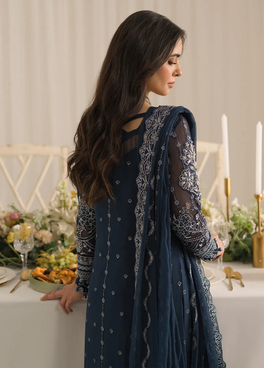 Gulaal Blue Formal Collection- Replica