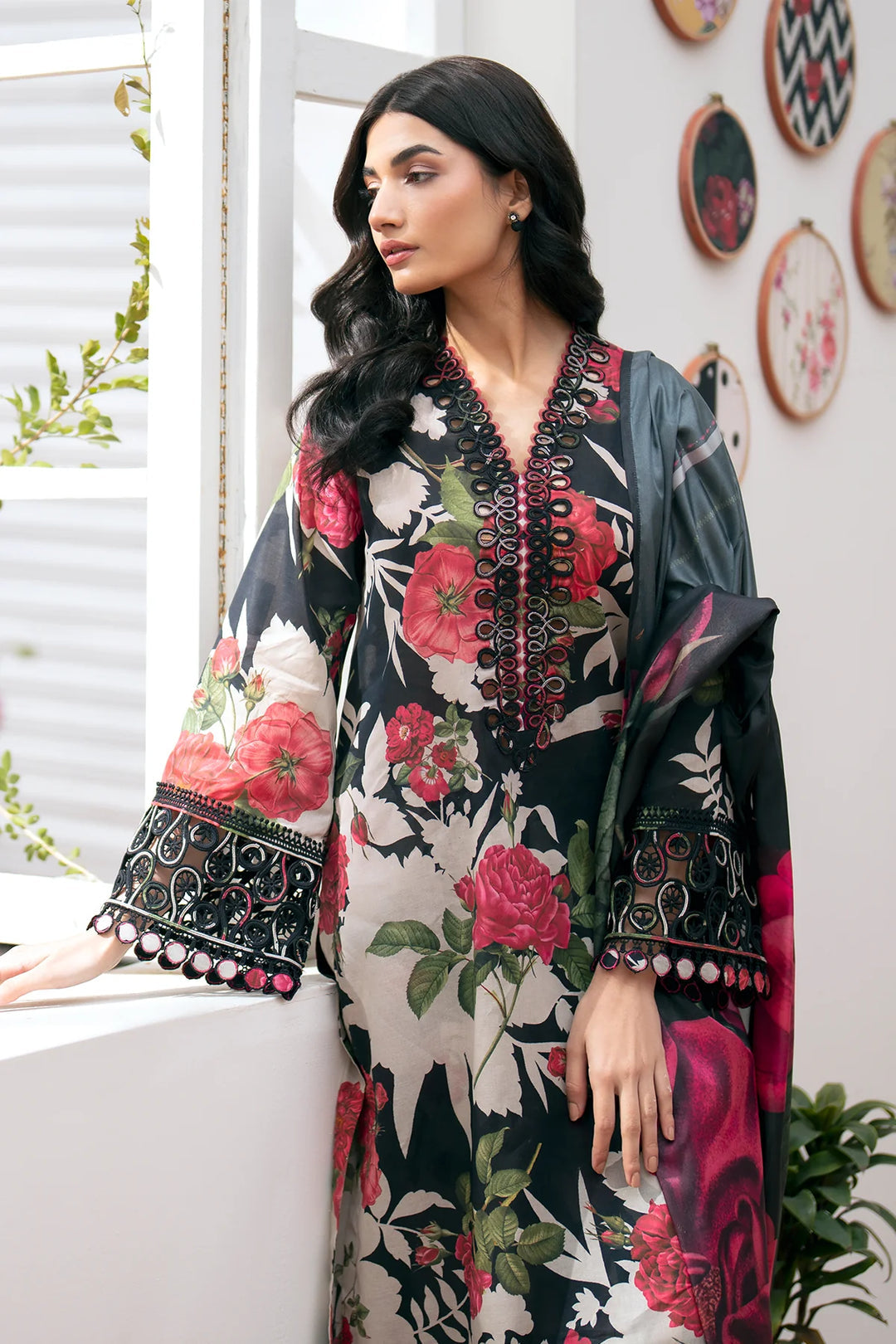 Baroque Luxury Printed Lawn Collection - Replica