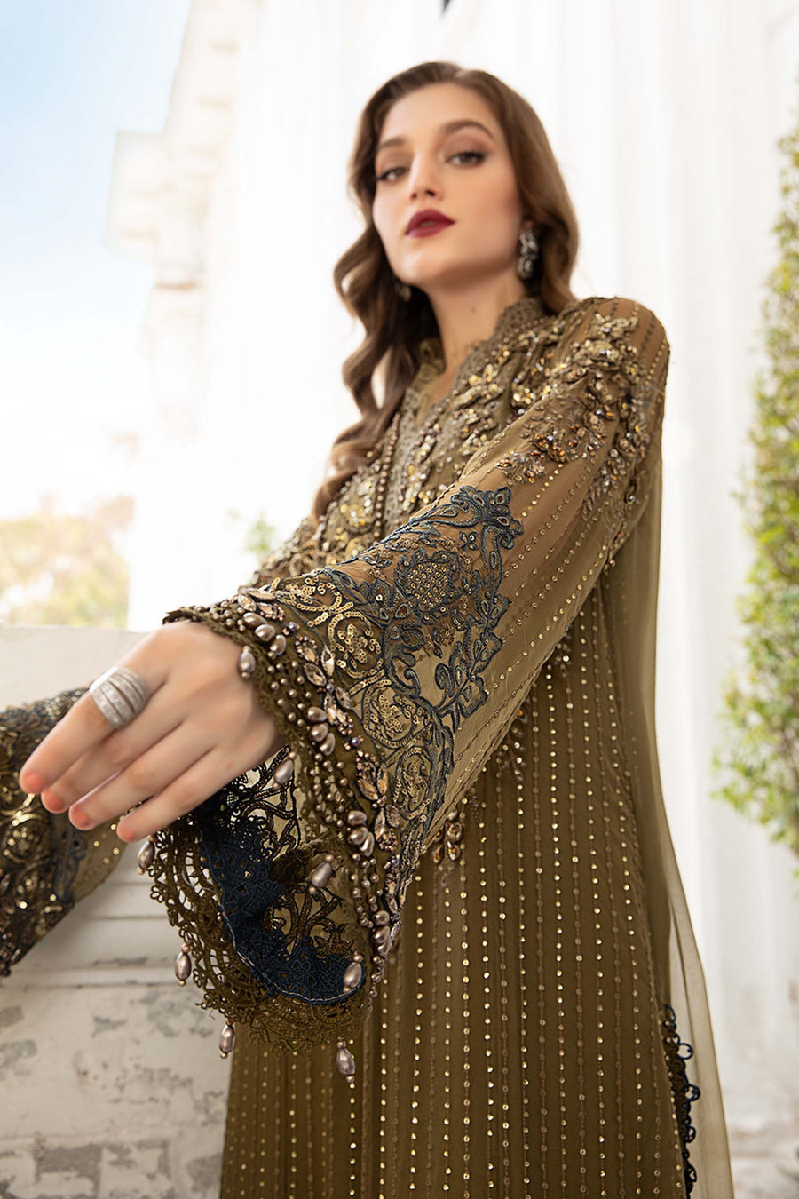 Maria.B Mehndi Formal Wear Collection - Replica