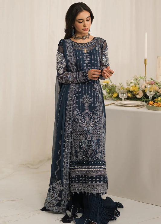 Gulaal Blue Formal Collection- Replica