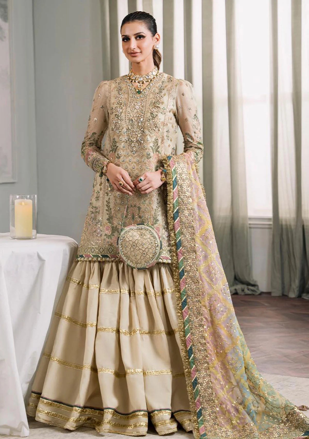 Baroque Skin Bridal Collection Khaadi Net - Replica