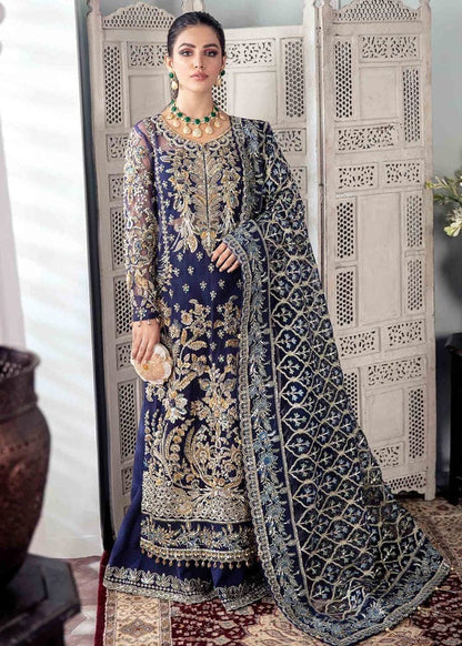 Gulaal Blue Formal Collection- Replica