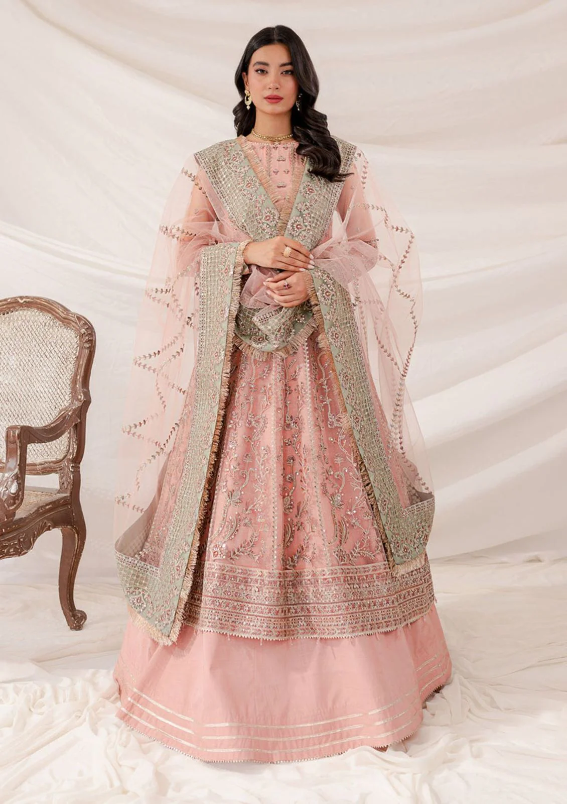 Farasha 18 Kali Bridal Wear Collection- Replica