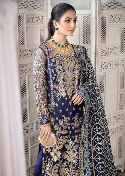 Gulaal Blue Formal Collection- Replica