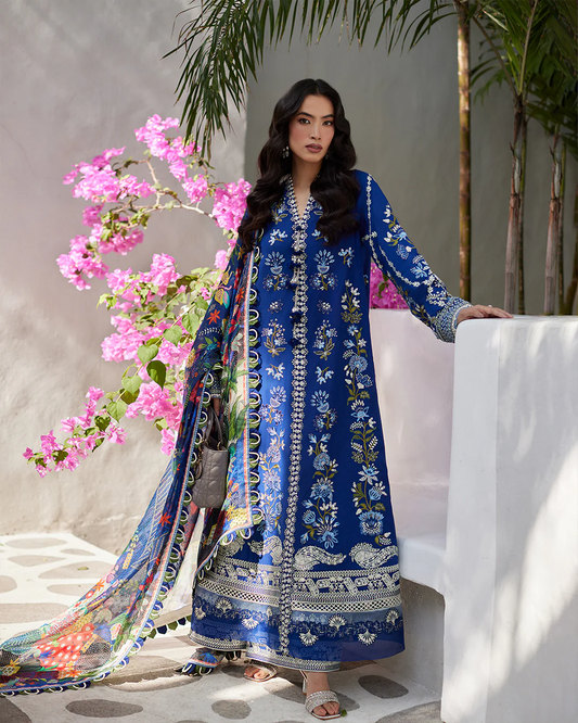 Faiza Saqlain Luxury Lawn Collection- Replica