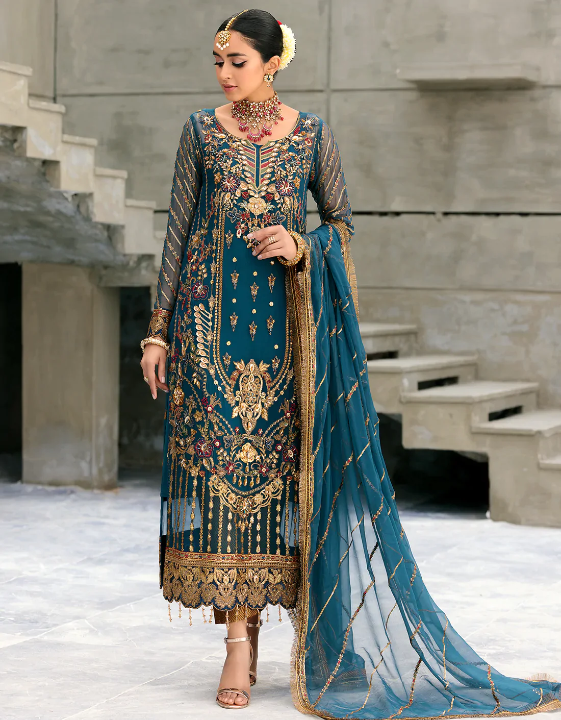 Emaan Adeel Belle Robe Formal Collection - Replica