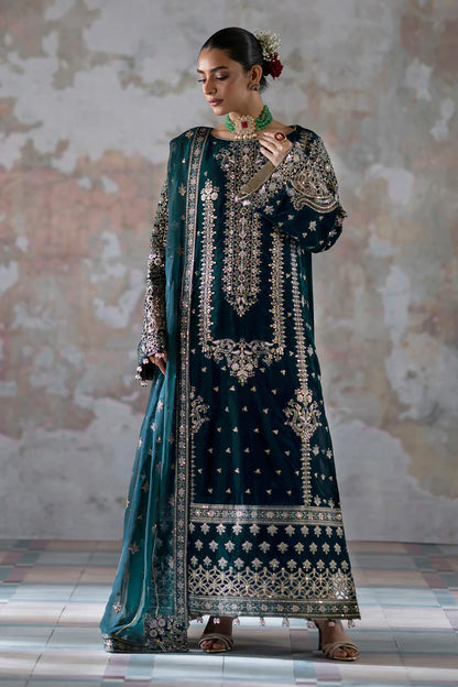 Emaan Adeel Zinc Formal Collection Micro Velvet Replica