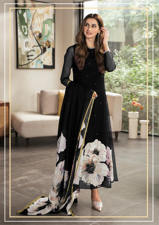 Lulusar Black Silk Formal Collection Replica